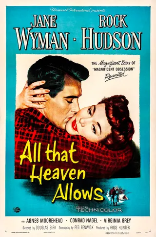 Görsel: Reynold Brown / Kamu malı All That Heaven Allows afişi