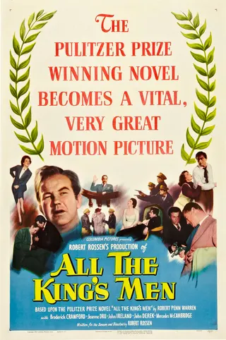 Görsel: "Copyright 1949 Columbia Pictures Corp." / Kamu malı All the King's Men afişi
