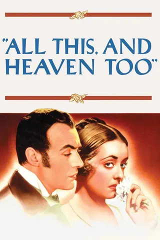 Görsel: TMDB All This, and Heaven Too afişi