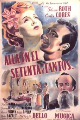Allá en el setenta y tantos afişi