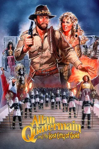 Allan Quatermain and the Lost City of Gold afişi