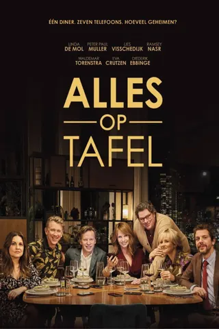 Alles op tafel afişi
