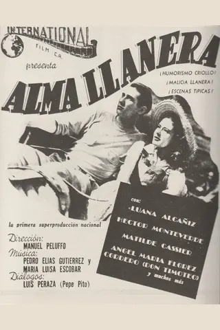 Alma llanera afişi