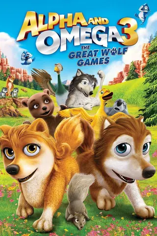 Görsel: TMDB Alpha and Omega 3: The Great Wolf Games afişi