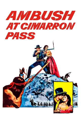 Görsel: TMDB Ambush at Cimarron Pass afişi