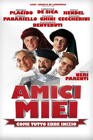 Görsel: TMDB Amici miei – Come tutto ebbe inizio afişi