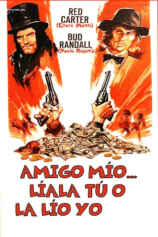 Amico mio... frega tu che frego io afişi