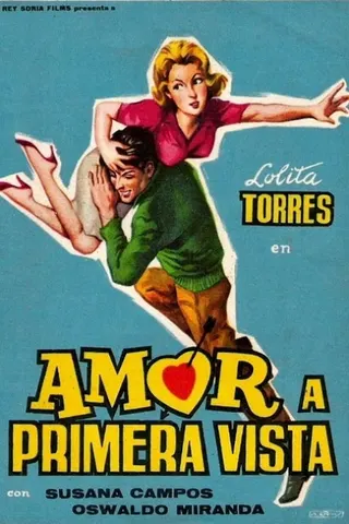 Amor a primera vista afişi