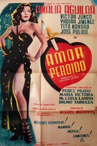 Amor perdido afişi
