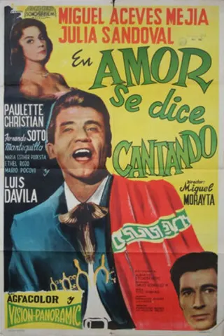 Amor se dice cantando afişi