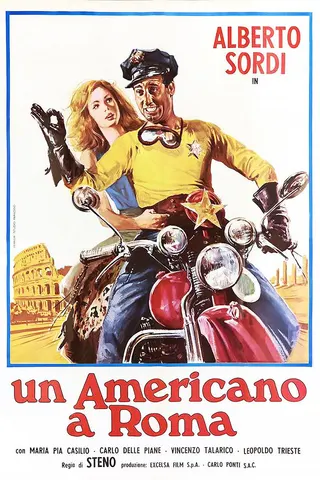 An American in Rome afişi