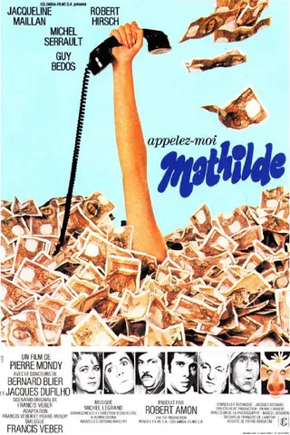 Appelez-moi Mathilde afişi