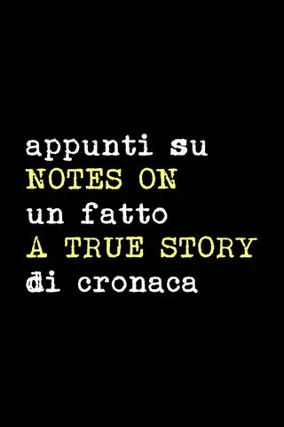 Görsel: TMDB Appunti su un fatto di cronaca afişi