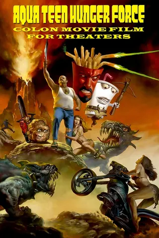 Görsel: TMDB Aqua Teen Hunger Force Colon Movie Film for Theaters afişi