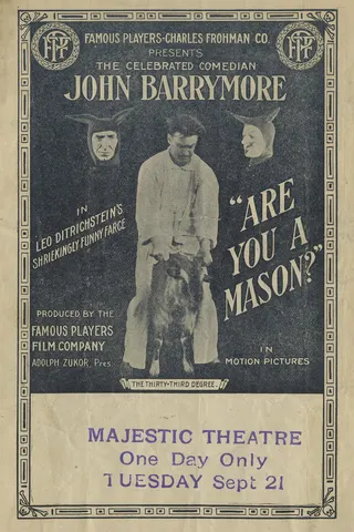 Görsel: TMDB Are You a Mason? afişi