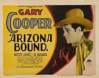 Görsel: Paramount Pictures / Kamu malı Arizona Bound afişi