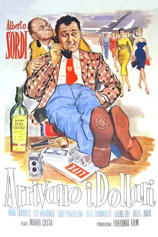 Görsel: TMDB Arrivano i dollari! afişi