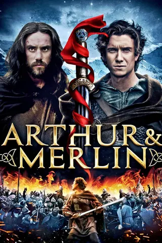 Görsel: TMDB Arthur and Merlin afişi