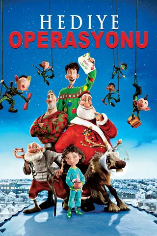 Görsel: TMDB Arthur Christmas afişi