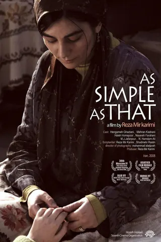 As Simple as That afişi