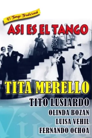 Görsel: TMDB Así es el tango afişi