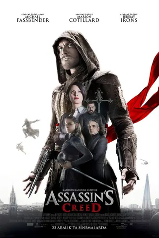 Görsel: TMDB Assassin's Creed afişi