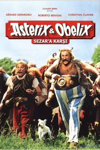 Asteriks ve Oburiks Sezar'a karşı afişi