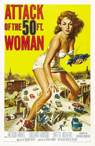Attack of the 50 Foot Woman afişi