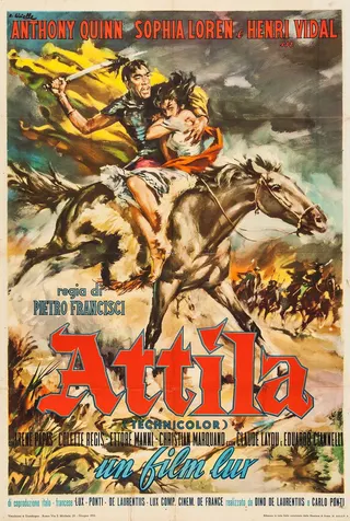 Attila afişi