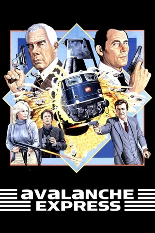 Görsel: TMDB Avalanche Express afişi