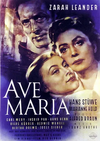 Görsel: TMDB Ave Maria afişi