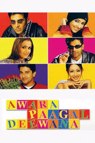Awara Paagal Deewana afişi