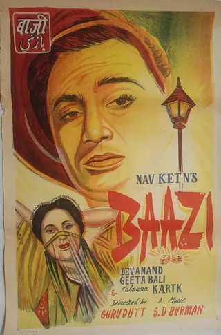 Görsel: TMDB Baazi afişi