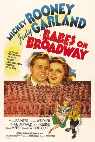 Görsel: MGM / Kamu malı Babes on Broadway afişi