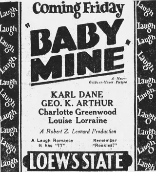Baby Mine afişi