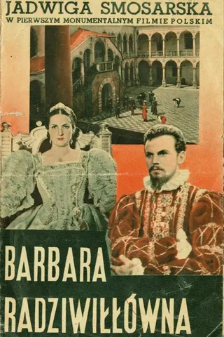 Barbara Radziwiłłówna afişi