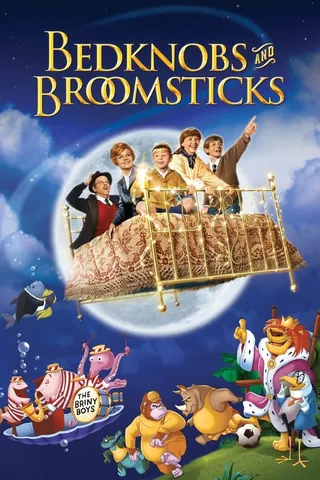 Görsel: TMDB Bedknobs and Broomsticks afişi