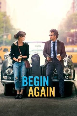 Görsel: TMDB Begin Again afişi