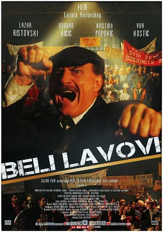 Beli lavovi afişi