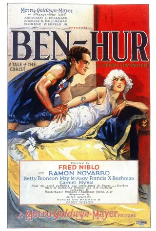 Görsel: Metro-Goldwyn-Mayer / Kamu malı Ben-Hur: A Tale of the Christ afişi