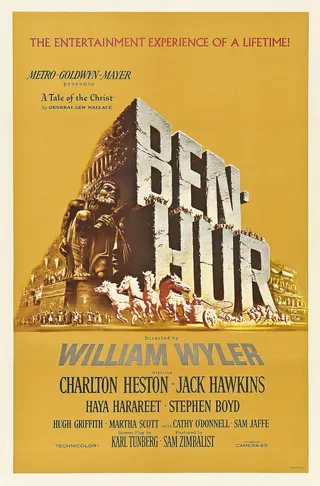 Görsel: Reynold Brown / Kamu malı Ben-Hur afişi