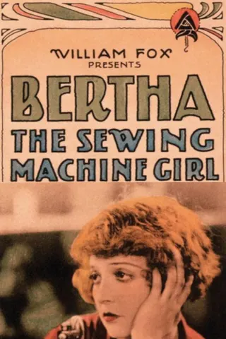 Görsel: TMDB Bertha, the Sewing Machine Girl afişi