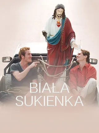 Biala sukienka afişi