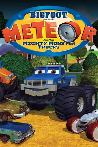 Bigfoot Presents: Meteor and the Mighty Monster Trucks afişi