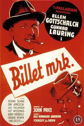 Billet mrk. afişi