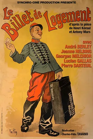 Billeting Order afişi