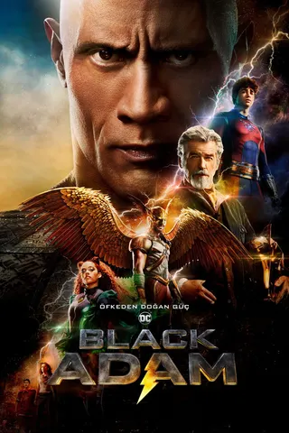 Görsel: TMDB Black Adam afişi