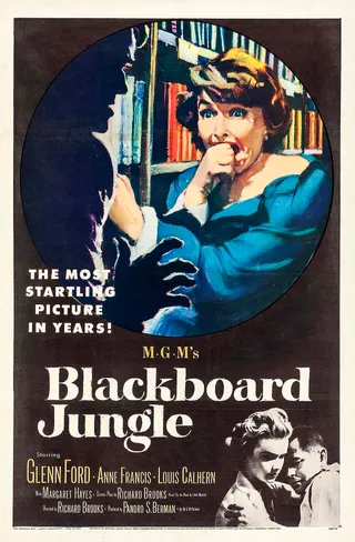 Blackboard Jungle afişi