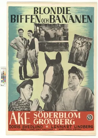 Blondie, Biffen och Bananen afişi