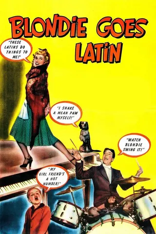 Blondie Goes Latin afişi